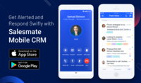 Screenshot of With our mobile applications, your reps can enjoy using Salesmate on the road.